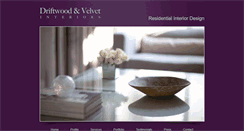 Desktop Screenshot of driftwoodandvelvet.com